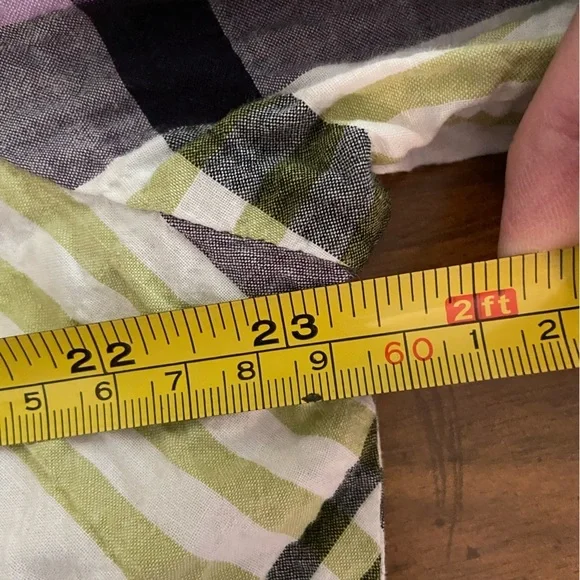 HABITAT clothes you live in Mixed Plaid Pullover shirt - Fiesta Sz XL - Picture 8 of 8